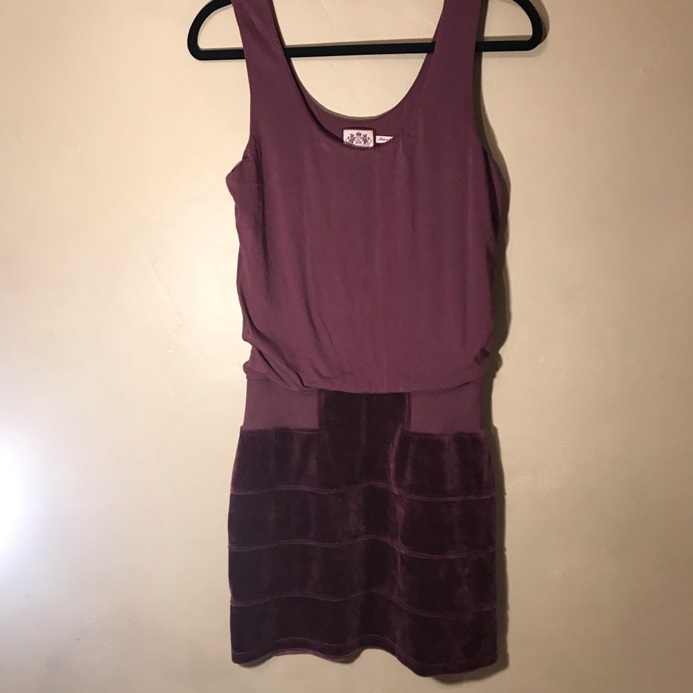 Juicy Couture Velvet Bottom Dress